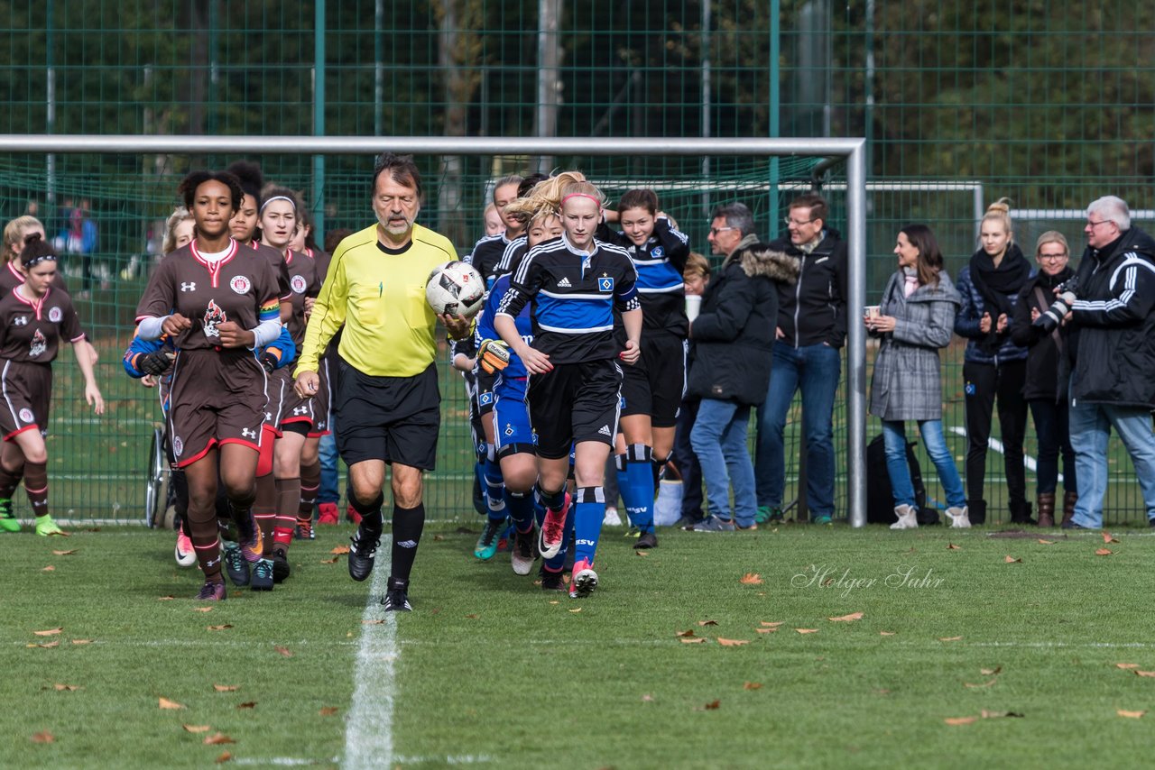 Bild 171 - B-Juniorinnen Hamburger SV - FC St.Pauli : Ergebnis: 1:2